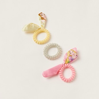 Princess Assorted Spiral Hair Tie - Set of 3