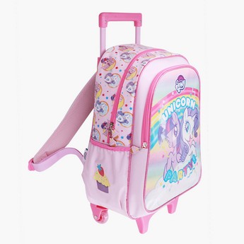 Unicorn Print Trolley Backpack - 18 inches