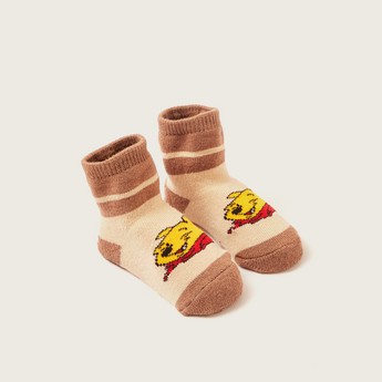 Disney Winnie the Pooh Print Booties