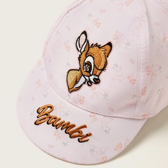 Disney Bambi Embroidered Baseball Cap with Elasticised Strap