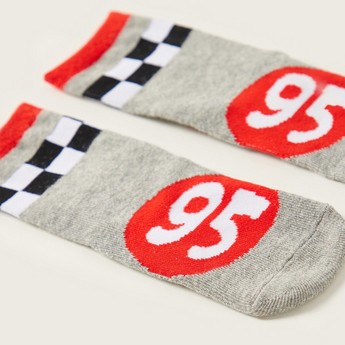 Disney Cars Print Socks