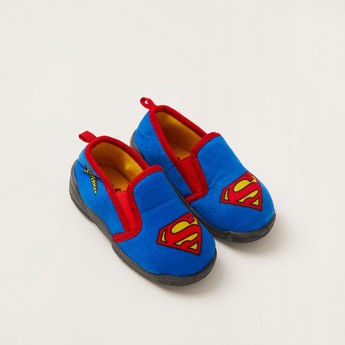 Superman Print Baby Shoes