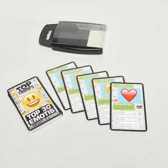 Top Trumps Top 30 Emotis Card Game