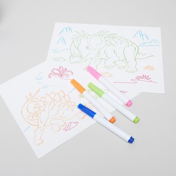 Dino Glow Luminous Drawing Board