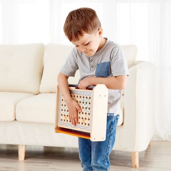 Hape 32-Piece Science Experiment Toolbox