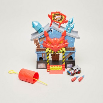 Boom City Racers Fireworks Factory Playset