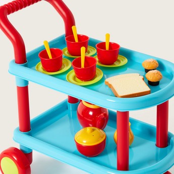 Playgo Tea Time 23-Piece Trolley Set