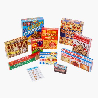 Melissa and Doug Let's Play House! Grocery Shelf Boxes