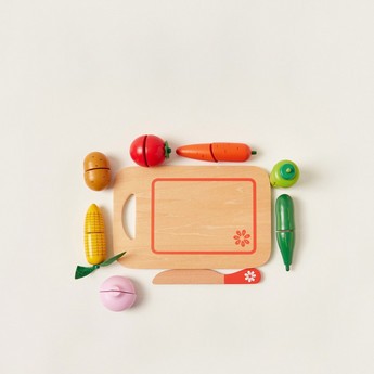 Lelin Vegetable Cut-Ups Playset