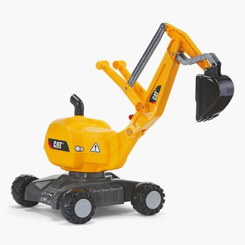 Rolly Toys Digger CAT 360-Degree Ride-On Excavator
