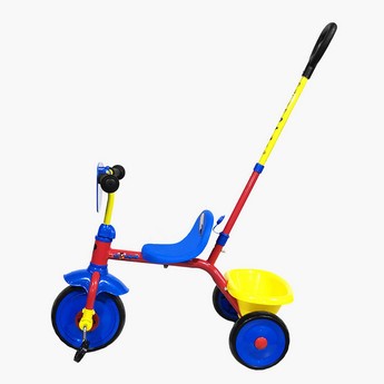 Disney Mickey Mouse Trike with Push Handle