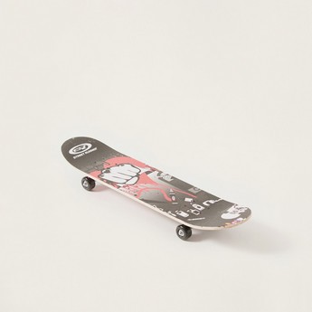 Street Runner Graphic Print Skateboard - 3 inches