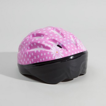 Juniors Printed Helmet with Buckle Closure