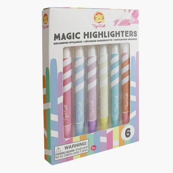 Tiger Tribe Magic Highlighters - Pack of 6