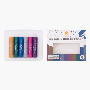 Tiger Tribe Metallic Silk Crayons