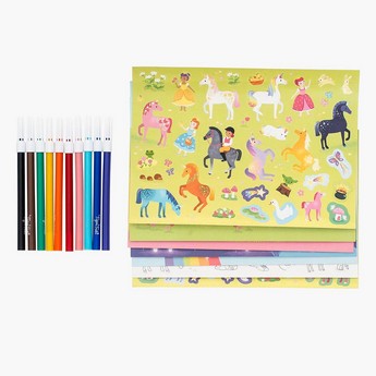 Tiger Tribe Magical Unicorns Sticker World