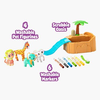 Crayola Scribble Scrubbie Safari Oasis Set