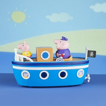 Hasbro Peppa Pig Cabin Boat Playset