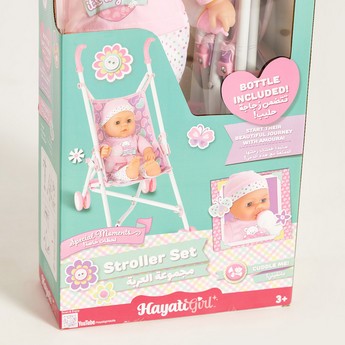 Toy Pro Hayati Baby Amoura Stroller Set with Doll