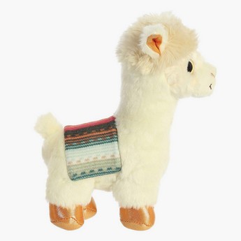 Aurora Sparkle Tales Buttercup Alpaca Plush Toy - 7 inches
