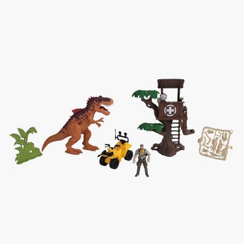 Dino Valley Treehouse Assault Playset