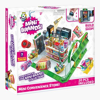 ZURU Mini Brands 5 Surprise Global Series 1 Mini Convenience Store Playset