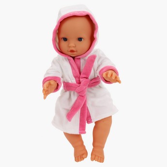 Baby Doll and Bath Accessory Playset