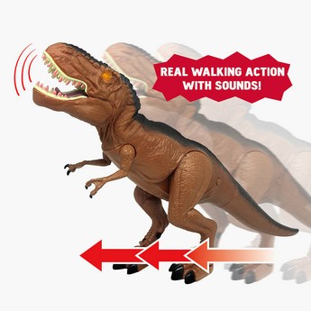 Megasaur Mighty Battery Operated Walking Dinosaur Figurine