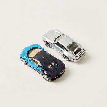 Welly Pull-Back Car Set - 2 Pieces