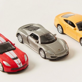 Juniors Die-Cast Toy Car - Set of 3