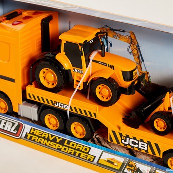 Teamsterz JCB Heavy Load Transporter Playset