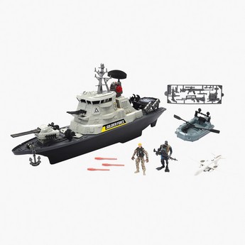 Soldier Force Hurricane Battleship Playset