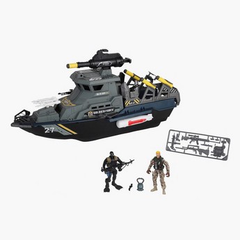 Soldier Force Naval Combat Battleship Playset