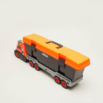 لعبة شاحنة تيك أبارت بيج ريج مع صندوق أدوات قابل للفصل من باور لاين