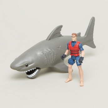 Wild Quest Shark Exploring Snorkeling Playset