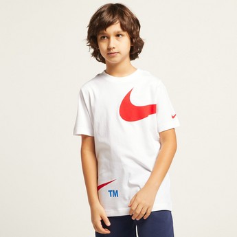 Nike Printed T-shirt with Short Sleeves
