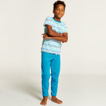 Juniors Printed 6-Piece T-shirt and Pyjama Set