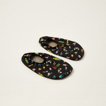 Slipstop Printed Slip-On Shoes