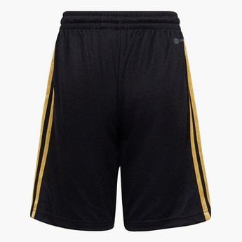 adidas Printed Mid-Rise Shorts with Elasticated Closure