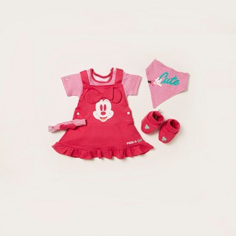 Disney Minnie Mouse Print 6-Piece Apparel Set