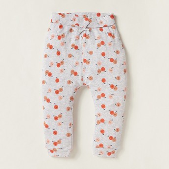 Juniors Printed Leggings with Bow Accent - Set of 2