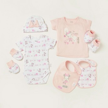 Disney Minnie Mouse Print 8-Piece Clothing Gift Set