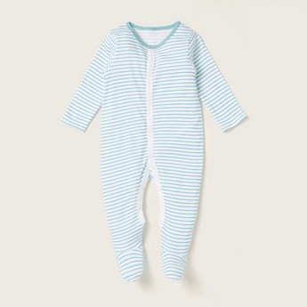 Juniors Printed Long Sleeves Sleepsuit - Set of 3