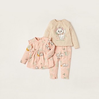 Disney 5-Piece Marie Print Clothing Set