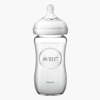 Philips Avent Natural Glass Feeding Bottle - 240 ml