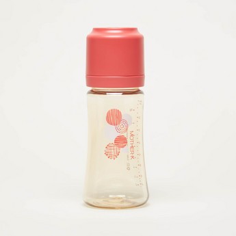 Mother-K Printed Feeding Bottle with Cap - 280 ml