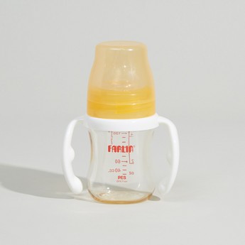 FARLIN Printed Feeding Bottle with Handle - 140 ml