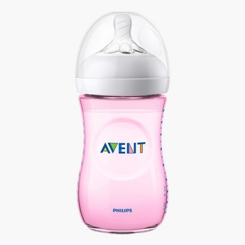 Philips Avent Natural Feeding Bottle with Lid - 260 ml