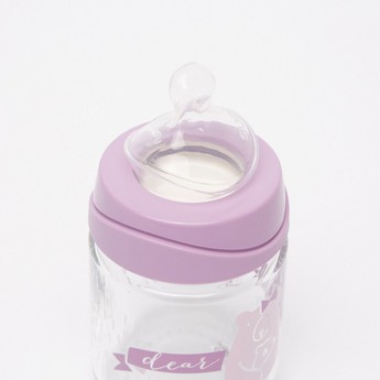 Suavinex Printed Feeding Bottle - 120 ml