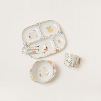 Juniors Fruit Print 5-Piece Dinner Set